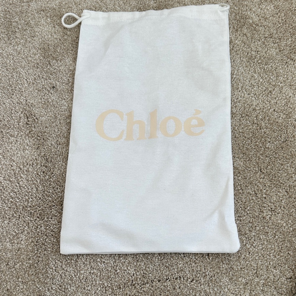 Chloe Black Leather Slide Sandals - Picture 7 of 13